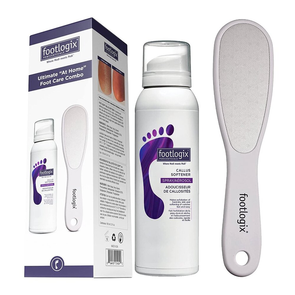 Footlogix Callus Combo - Callus Softner and Foot File